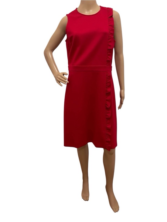 Brooks Brothers Dresses & Skirts - Brooks Brothers Red Sleeveless Ruffle Trim Dress, M.